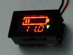 画像2: 容量表示付デジタル電圧計