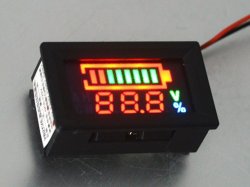 画像1: 容量表示付デジタル電圧計